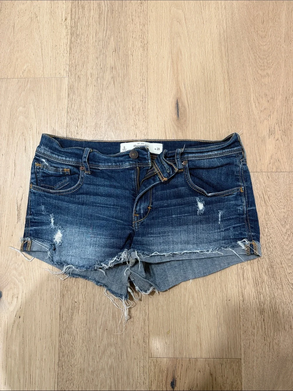 Abercrombie denim shorts